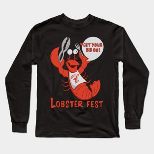 Burgers Lobster Fest Long Sleeve T-Shirt